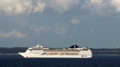 The MSC Opera at sea