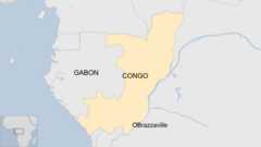 A map of Republic of Congo