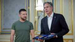 Зеленский и Блинкен