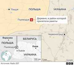 карта Польши