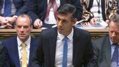 Риши Сунак в Парламенте