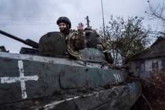 Украинские войска в районе Сватово