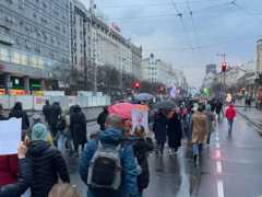 Акция в Белграде