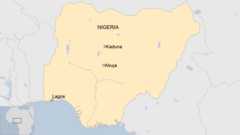 A map of Nigeria