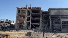 Βομβάρδισε κτίριο στο Κίεβο