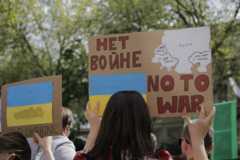 антивоенный митинг в лондоне