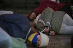 Protest in memory of Bucha victims