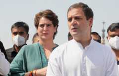 प्रियंका गांधी और राहुल गांधी
