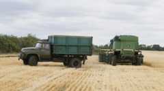 Сбор урожая в Одесской области