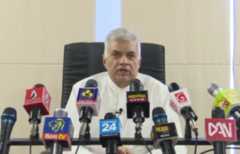 श्रीलंका के प्रधानमंत्री रनिल विक्रमसिंघे