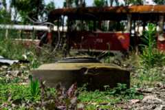 Мина в Мариуполе