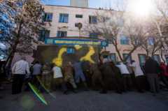 захват авиабазы Саки