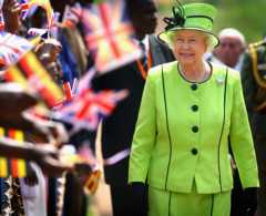 The Queen in Uganda