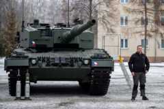 Танк Leopard вооруженных сил Чехии
