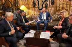 Москалькова опубликовала фотографию, сделанную во время переговоров