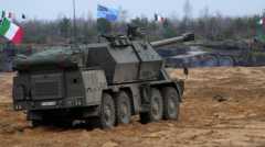 Zuzana 2 на учениях в Латвии