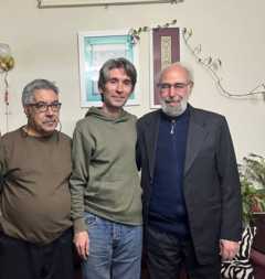 ابوالفضل قدیانی، آرش صادقی و پدرش