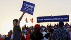 Митинг сторонников Трампа