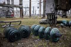 За время боев осенью-зимой было разрушено свыше 50% украинской энергосистемы