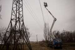 Украине удалось в сжатые сроки восстановить свою энергосеть