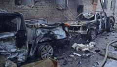сгоревшие машины