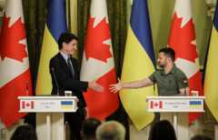 Зеленский и Трюдо