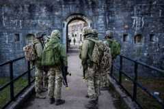 Подготовка украинских морпехов в Британии