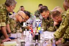 Совещание на украинско-польской границе