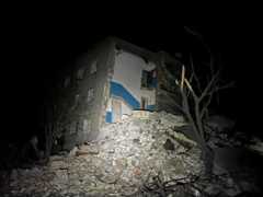 Фотография поврежденного здания