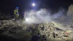 На месте обстрела