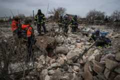 Последствия удара по селу Ровное