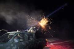 Сумская обладминистрация опубликовала фото, на котором видна работа подразделения украинской ПВО