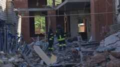 На месте удара