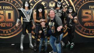 The band and Joss and Tom