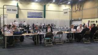 Counting under way from Stevenage