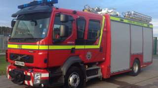 Cumbria fire appliance