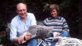 Neil and Glenys Kinnock at their London home in 1987