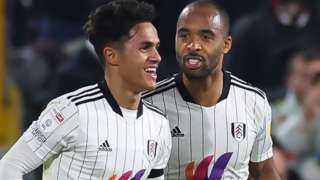 Fulham celebrate goal