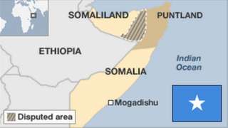 Map of Somalia