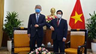 Thứ trưởng Ngoại giao Hàn Quốc Lee Tae-ho, đến chào Phó Thủ tướng, Bộ trưởng Ngoại giao Phạm Bình Minh