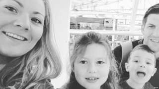 Justine, Isabella, Harvey and Gavin Collison
