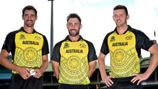 Australia cricketers Mitchell Starc, Glenn Maxwell, Josh Hazlewood