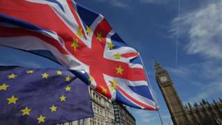 UK and EU flags