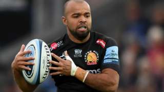 Exeter winger Tom O'Flaherty