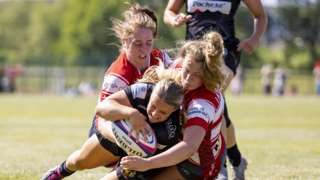 Brooke Bradley scores for Exeter Chiefs