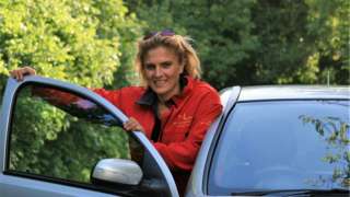 Monika D'Agate, who was born in Poland, now teaches people to drive in south east London