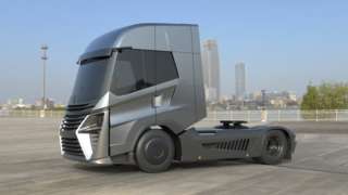 CGI of HVS heavy goods vehicle