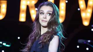 Cher Lloyd on stage
