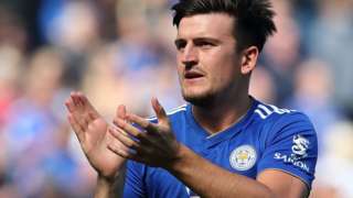 England and Leicester City defender Harry Maguire