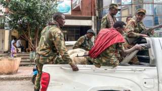 Amhara militia in Gondar